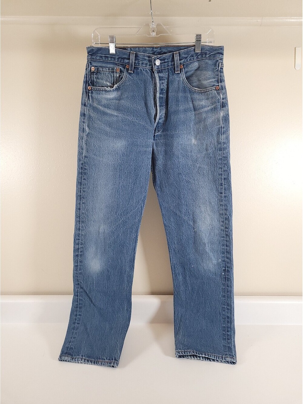 Vintage Levis 501 xx mens 34x33 made in usa 90s 1996